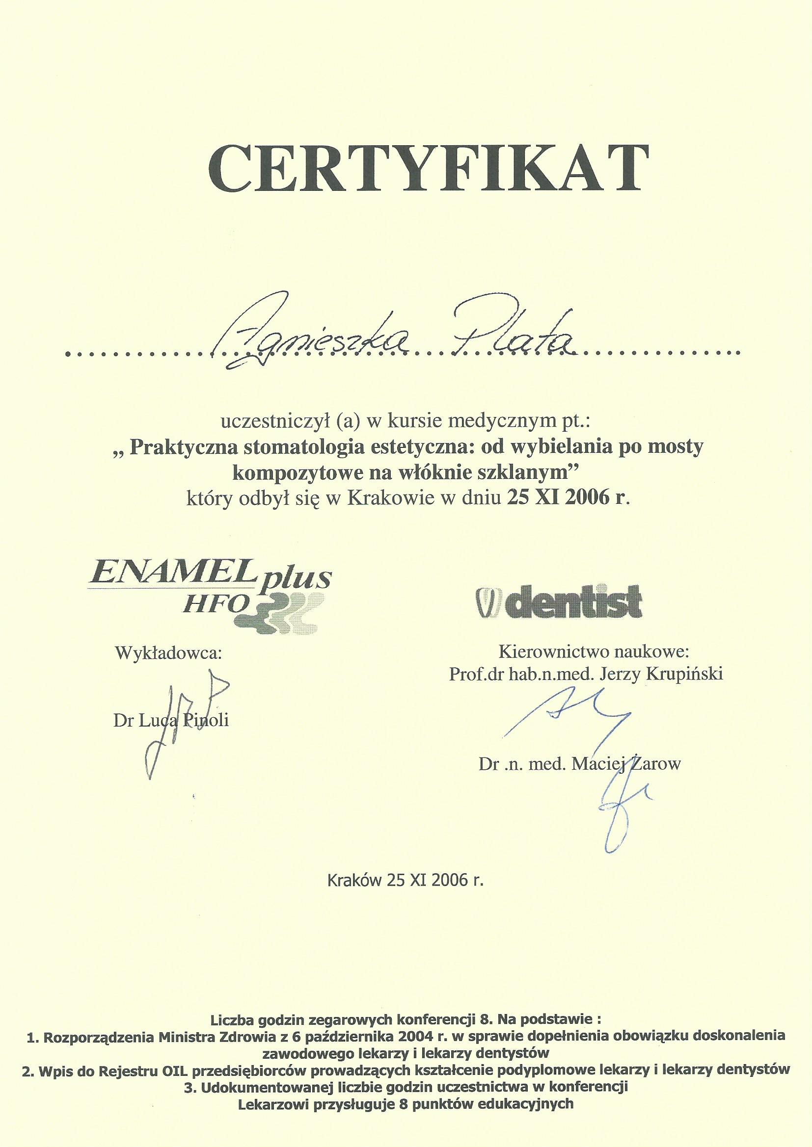 stomatologia-nad-sudolem-certyfikat-plata