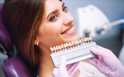 efekty po wybielaniu zębów.